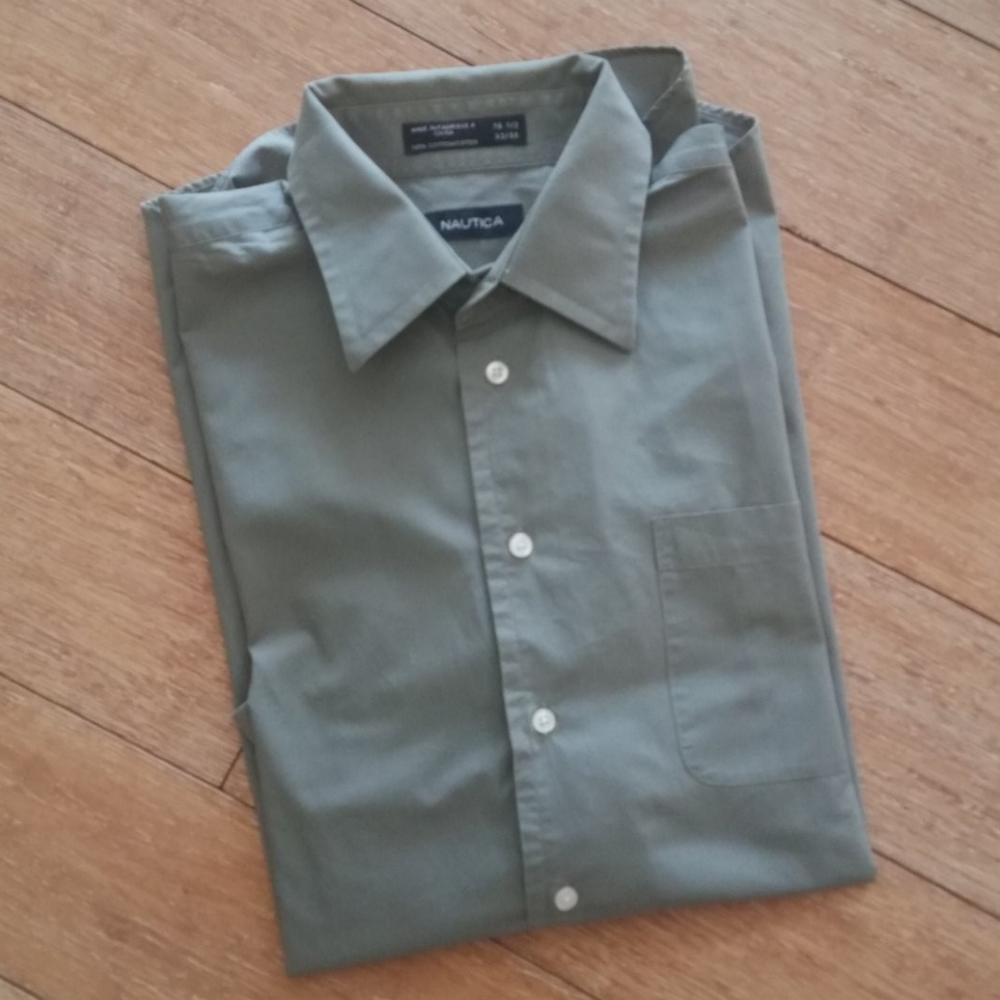 Nautica Cotton Button Down Shirt